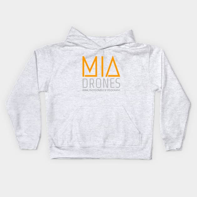 ϺΙΔDRONES Kids Hoodie by miadrones